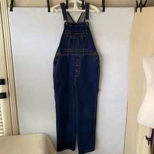 Roundy Ridge Dark Wash Carpenter Overall/Bibs